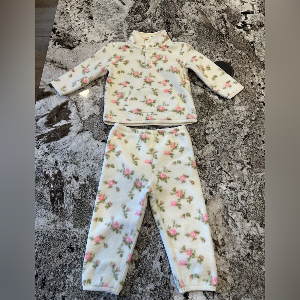 Ralph Lauren 2 piece fleece set - 18 m